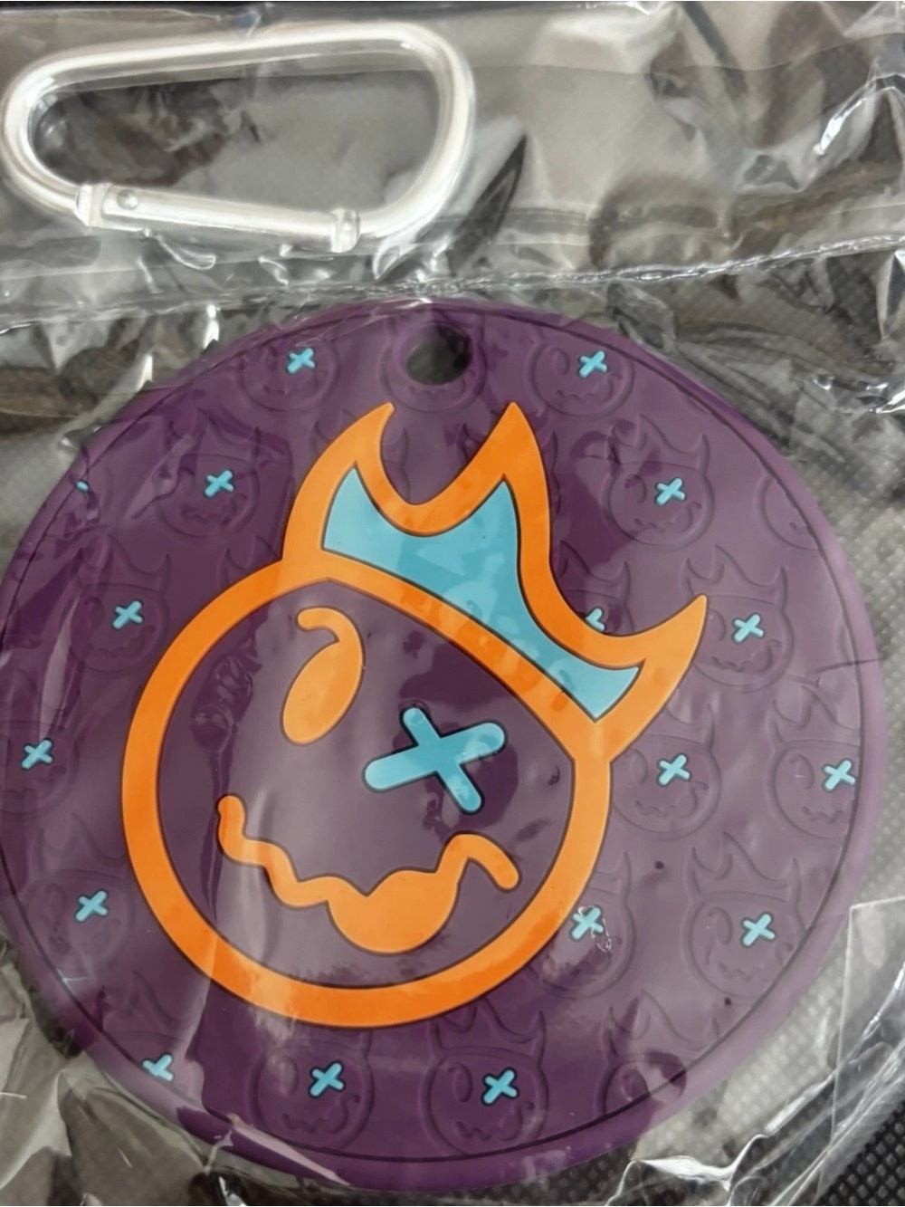 NWT Scotty Cameron Gallery HOT HEAD HARRY Rubber Putting Disc PURPLE ORANGE golf